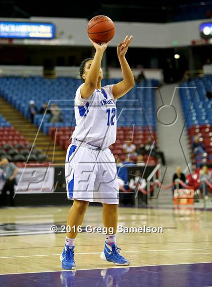 Thumbnail 3 in Brookside Christian vs West Campus CIF SJS D4 Final) photogallery.
