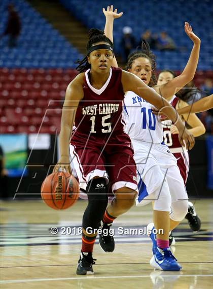 Thumbnail 1 in Brookside Christian vs West Campus CIF SJS D4 Final) photogallery.