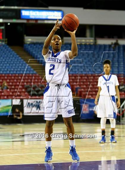 Thumbnail 2 in Brookside Christian vs West Campus CIF SJS D4 Final) photogallery.
