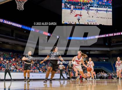 Thumbnail 2 in Gruver vs Hearne (UIL 2A Basketball Semifinal) photogallery.