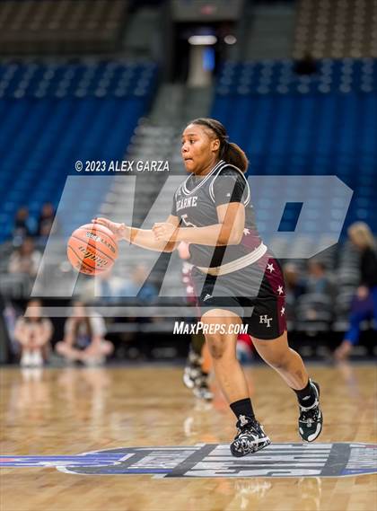 Thumbnail 3 in Gruver vs Hearne (UIL 2A Basketball Semifinal) photogallery.