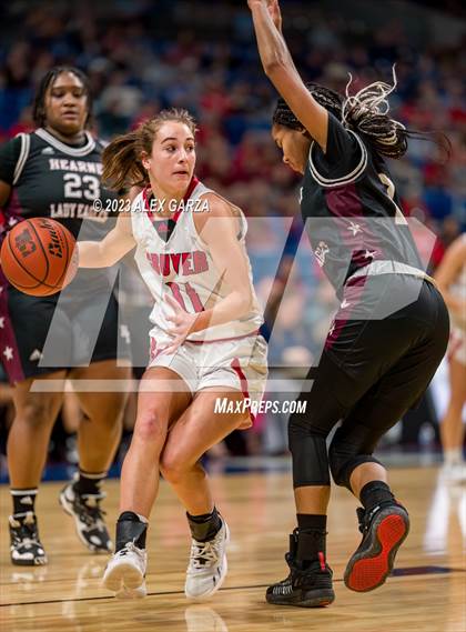 Thumbnail 1 in Gruver vs Hearne (UIL 2A Basketball Semifinal) photogallery.
