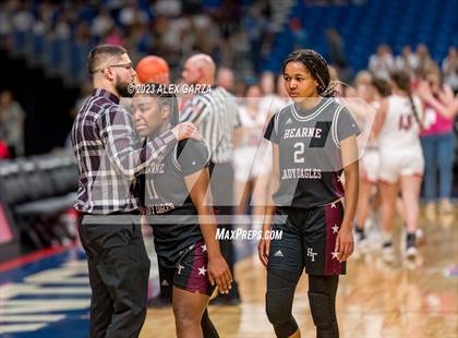 Thumbnail 1 in Gruver vs Hearne (UIL 2A Basketball Semifinal) photogallery.