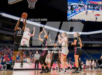 Thumbnail 1 in Gruver vs Hearne (UIL 2A Basketball Semifinal) photogallery.