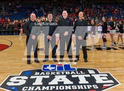 Thumbnail 2 in Gruver vs Hearne (UIL 2A Basketball Semifinal) photogallery.