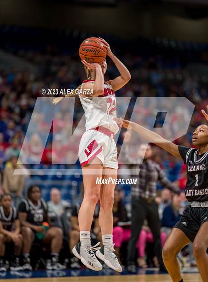 Thumbnail 3 in Gruver vs Hearne (UIL 2A Basketball Semifinal) photogallery.