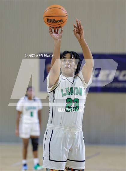 Thumbnail 2 in Legion Collegiate Academy vs. Mt. Zion Prep Academy Blue (She Got Game Classic) photogallery.