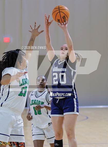 Thumbnail 2 in Legion Collegiate Academy vs. Mt. Zion Prep Academy Blue (She Got Game Classic) photogallery.
