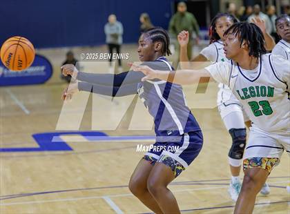 Thumbnail 3 in Legion Collegiate Academy vs. Mt. Zion Prep Academy Blue (She Got Game Classic) photogallery.