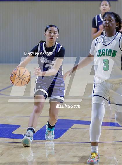 Thumbnail 2 in Legion Collegiate Academy vs. Mt. Zion Prep Academy Blue (She Got Game Classic) photogallery.