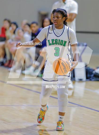 Thumbnail 2 in Legion Collegiate Academy vs. Mt. Zion Prep Academy Blue (She Got Game Classic) photogallery.