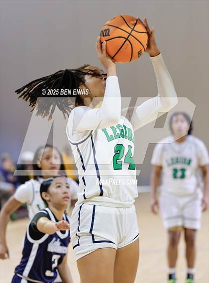 Thumbnail 2 in Legion Collegiate Academy vs. Mt. Zion Prep Academy Blue (She Got Game Classic) photogallery.