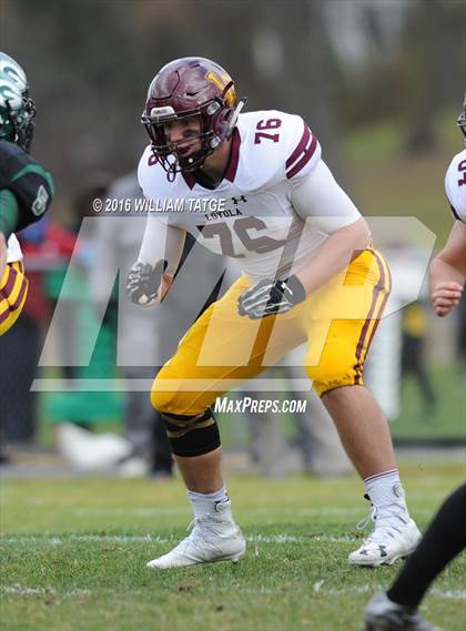 Thumbnail 2 in Glenbard West vs. Loyola Academy (IHSA 8A Semifinal Playoff) photogallery.
