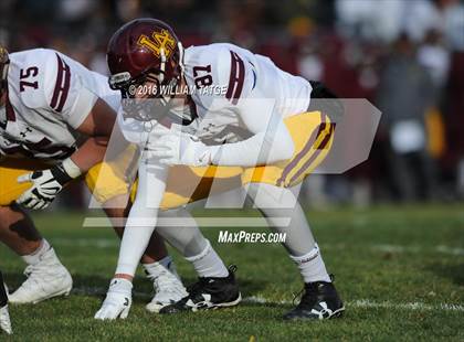 Thumbnail 3 in Glenbard West vs. Loyola Academy (IHSA 8A Semifinal Playoff) photogallery.