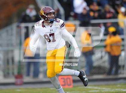 Thumbnail 1 in Glenbard West vs. Loyola Academy (IHSA 8A Semifinal Playoff) photogallery.