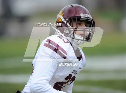Thumbnail 2 in Glenbard West vs. Loyola Academy (IHSA 8A Semifinal Playoff) photogallery.