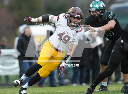 Thumbnail 2 in Glenbard West vs. Loyola Academy (IHSA 8A Semifinal Playoff) photogallery.