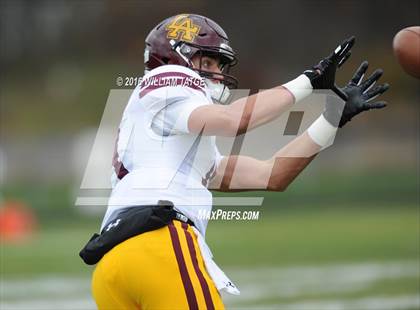 Thumbnail 1 in Glenbard West vs. Loyola Academy (IHSA 8A Semifinal Playoff) photogallery.