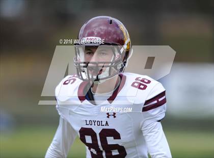 Thumbnail 3 in Glenbard West vs. Loyola Academy (IHSA 8A Semifinal Playoff) photogallery.