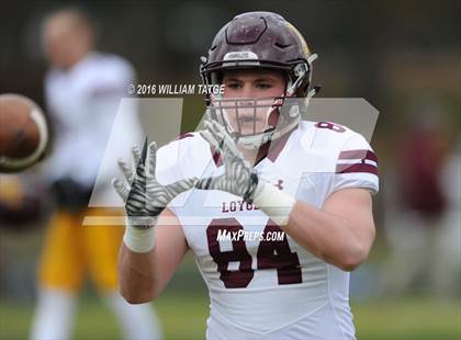 Thumbnail 1 in Glenbard West vs. Loyola Academy (IHSA 8A Semifinal Playoff) photogallery.