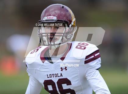 Thumbnail 1 in Glenbard West vs. Loyola Academy (IHSA 8A Semifinal Playoff) photogallery.