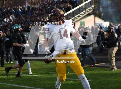 Thumbnail 1 in Glenbard West vs. Loyola Academy (IHSA 8A Semifinal Playoff) photogallery.