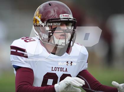 Thumbnail 3 in Glenbard West vs. Loyola Academy (IHSA 8A Semifinal Playoff) photogallery.