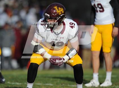 Thumbnail 2 in Glenbard West vs. Loyola Academy (IHSA 8A Semifinal Playoff) photogallery.