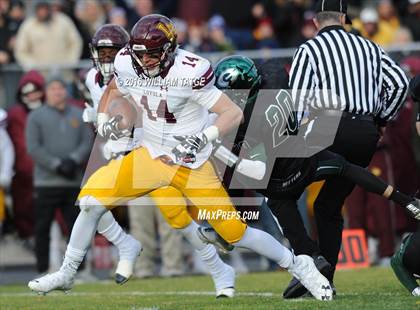 Thumbnail 3 in Glenbard West vs. Loyola Academy (IHSA 8A Semifinal Playoff) photogallery.