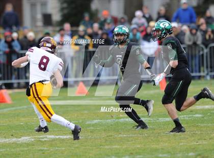 Thumbnail 1 in Glenbard West vs. Loyola Academy (IHSA 8A Semifinal Playoff) photogallery.