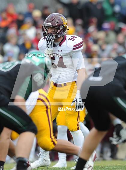 Thumbnail 1 in Glenbard West vs. Loyola Academy (IHSA 8A Semifinal Playoff) photogallery.