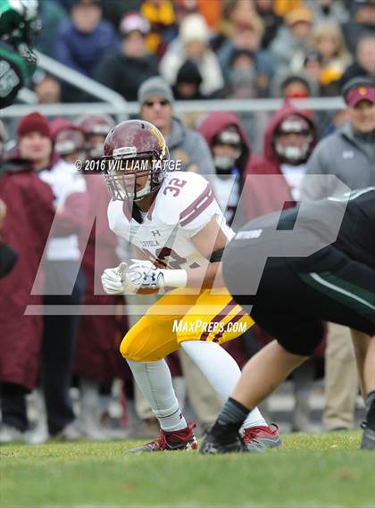 Thumbnail 1 in Glenbard West vs. Loyola Academy (IHSA 8A Semifinal Playoff) photogallery.