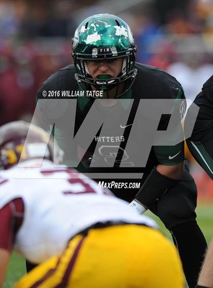 Thumbnail 3 in Glenbard West vs. Loyola Academy (IHSA 8A Semifinal Playoff) photogallery.