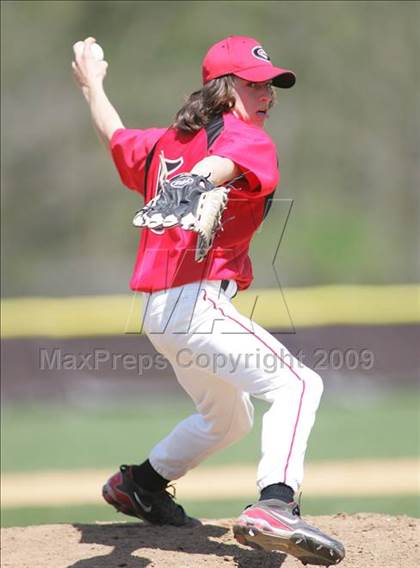 Thumbnail 1 in Guilderland vs. LaSalle Institute (Clarkstown Wood Bat tourney final) photogallery.