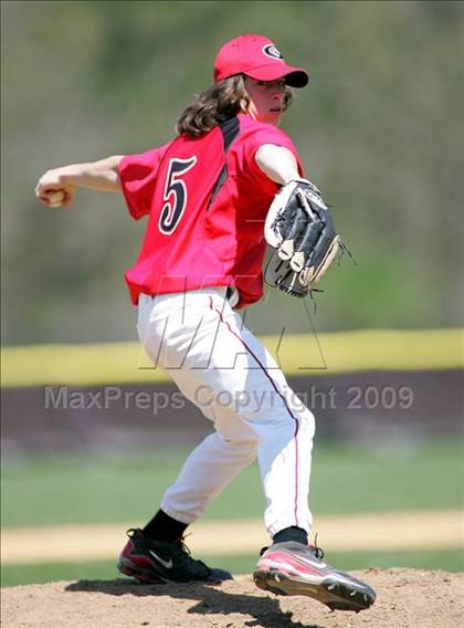 Thumbnail 2 in Guilderland vs. LaSalle Institute (Clarkstown Wood Bat tourney final) photogallery.