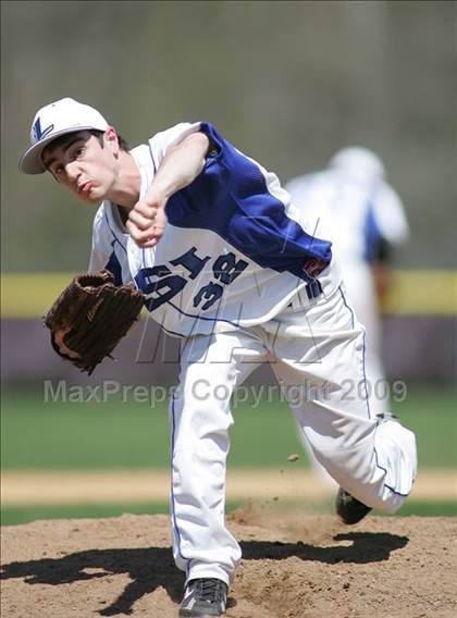 Thumbnail 1 in Guilderland vs. LaSalle Institute (Clarkstown Wood Bat tourney final) photogallery.