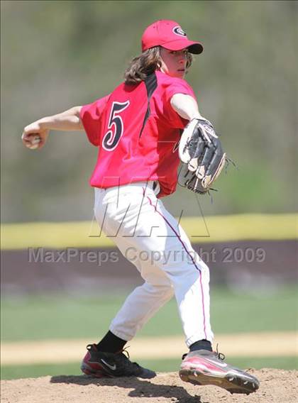 Thumbnail 3 in Guilderland vs. LaSalle Institute (Clarkstown Wood Bat tourney final) photogallery.