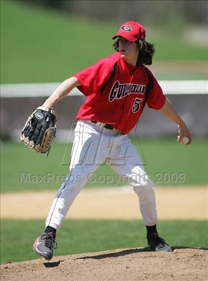 Thumbnail 1 in Guilderland vs. LaSalle Institute (Clarkstown Wood Bat tourney final) photogallery.