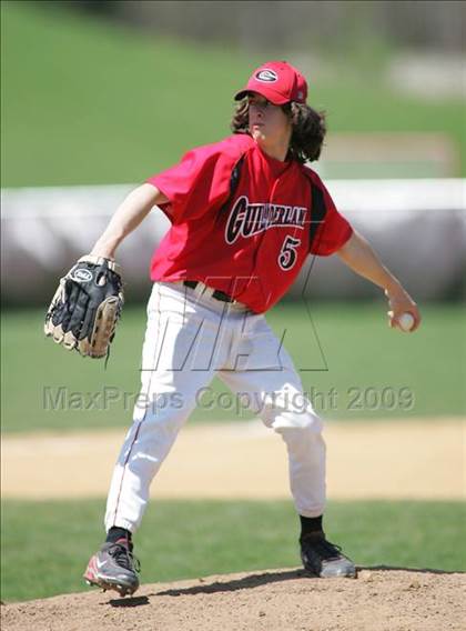Thumbnail 3 in Guilderland vs. LaSalle Institute (Clarkstown Wood Bat tourney final) photogallery.