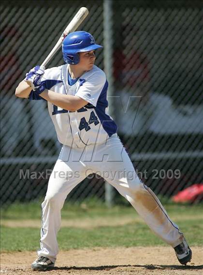 Thumbnail 3 in Guilderland vs. LaSalle Institute (Clarkstown Wood Bat tourney final) photogallery.
