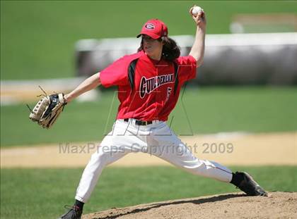 Thumbnail 1 in Guilderland vs. LaSalle Institute (Clarkstown Wood Bat tourney final) photogallery.