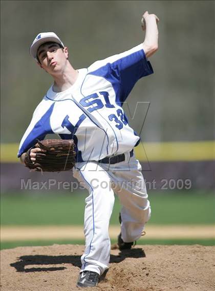 Thumbnail 3 in Guilderland vs. LaSalle Institute (Clarkstown Wood Bat tourney final) photogallery.