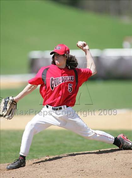 Thumbnail 3 in Guilderland vs. LaSalle Institute (Clarkstown Wood Bat tourney final) photogallery.