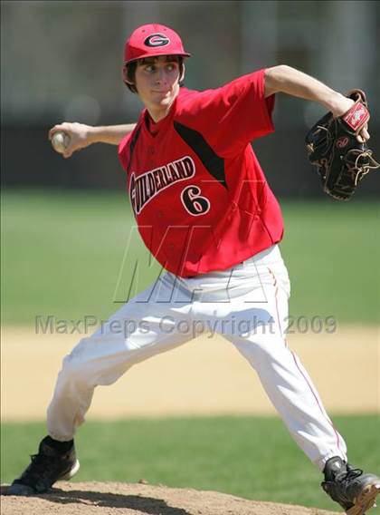 Thumbnail 1 in Guilderland vs. LaSalle Institute (Clarkstown Wood Bat tourney final) photogallery.
