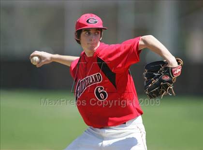Thumbnail 1 in Guilderland vs. LaSalle Institute (Clarkstown Wood Bat tourney final) photogallery.