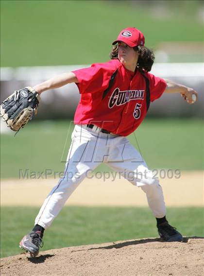 Thumbnail 1 in Guilderland vs. LaSalle Institute (Clarkstown Wood Bat tourney final) photogallery.