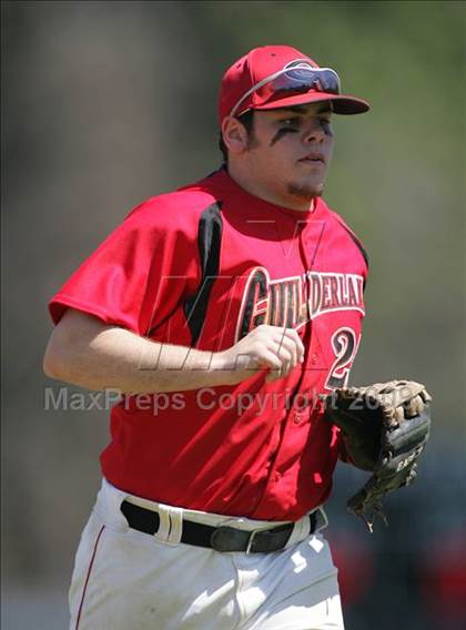 Thumbnail 1 in Guilderland vs. LaSalle Institute (Clarkstown Wood Bat tourney final) photogallery.