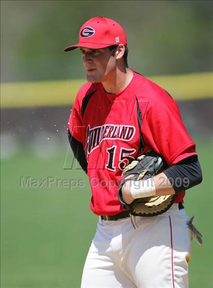 Thumbnail 2 in Guilderland vs. LaSalle Institute (Clarkstown Wood Bat tourney final) photogallery.