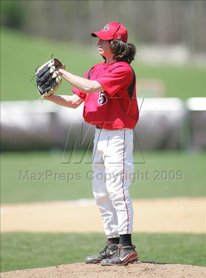 Thumbnail 3 in Guilderland vs. LaSalle Institute (Clarkstown Wood Bat tourney final) photogallery.