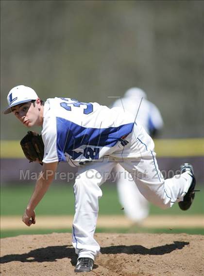 Thumbnail 2 in Guilderland vs. LaSalle Institute (Clarkstown Wood Bat tourney final) photogallery.